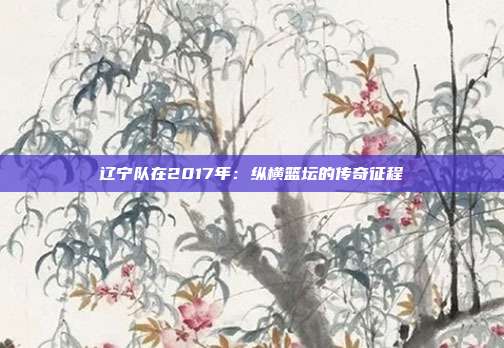 辽宁队在2017年：纵横篮坛的传奇征程