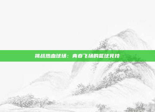 挑战热血球场：青春飞扬的篮球竞技