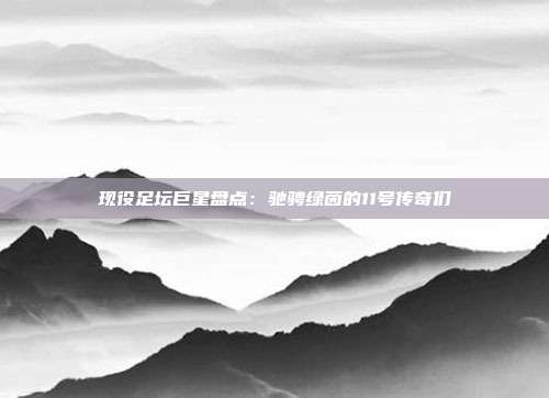 现役足坛巨星盘点：驰骋绿茵的11号传奇们