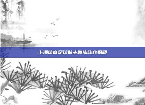 上海体育足球队主教练阵容揭晓