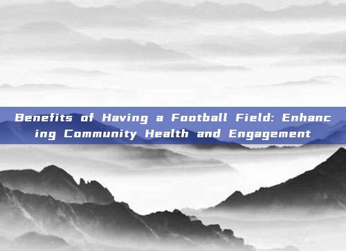 Benefits of Having a Football Field: Enhancing Community Health and Engagement