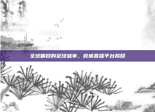 全球瞩目的足球盛事，权威直播平台揭晓