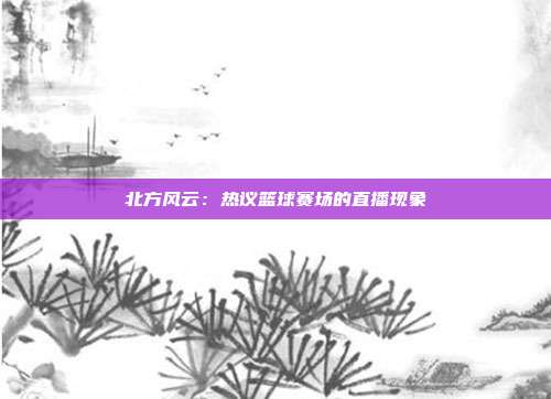 北方风云：热议篮球赛场的直播现象