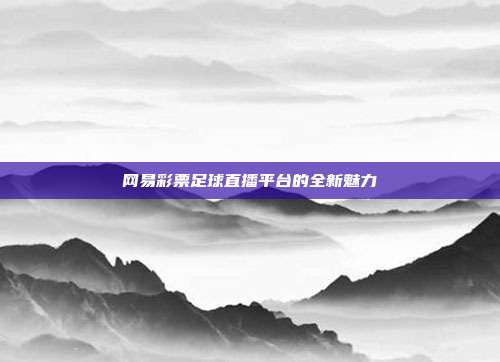 网易彩票足球直播平台的全新魅力