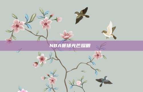 NBA赛场光芒耀眼 