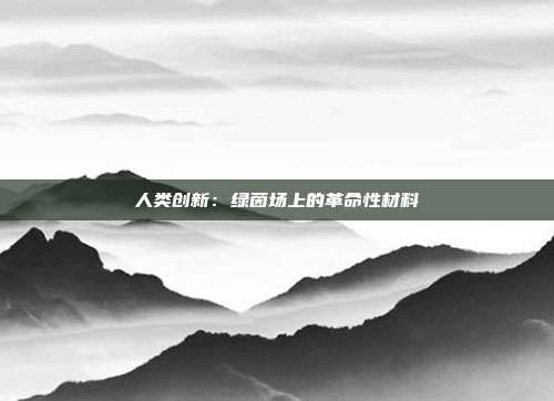 人类创新：绿茵场上的革命性材料